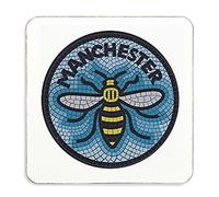 60 Second Makeover Limited Manchester Bee Coaster, Cork Back