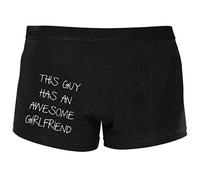 60 Second Makeover Limited Mens Black This Guy Has an Awesome Girlfriend Boxers Boxers Boyfriend Husband Valentines Birthday