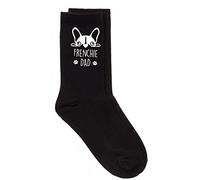 60 Second Makeover Limited Mens Frenchie Dad Black Calf Socks Birthday Fathers Dad Husband Boyfriend French Bulldog