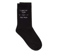 60 Second Makeover Limited Mens I Love My Team This Much Black Mens Funny Socks Secret Santa Office Funny Colleague Gifts For Colleagues Boss Secret Santa Office Humor Coworker Co-worker