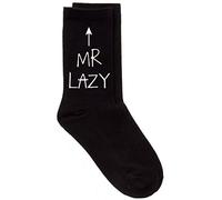 60 Second Makeover Limited Mens Mr Lazy Black Calf Socks Fathers Day Dad Husband Boyfriend Uncle Grandpa Grandad Present