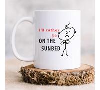 60 Second Makeover Limited Mens Rather Be On The SunBed Mug Present Gift Cup Birthday Christmas
