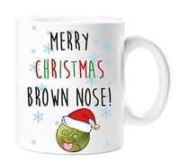 60 Second Makeover Limited Merry Christmas Brown Nose Mug