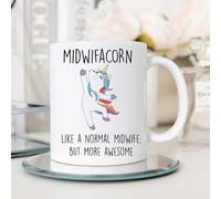 60 Second Makeover Limited Midwificorn Mug Midwife Mothers Day Funny Mug Present Thank You Awesome Nurse