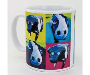 60 Second Makeover Limited Milton Keynes Cows Montague and Moonbeam Mug MK Kow Cup Concrete Cows