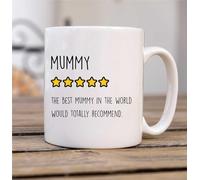 60 Second Makeover Limited Mug Best Mummy 5 Star Best Mummy in the World Design Mug, Unique Present, Gifts for Mothers Day