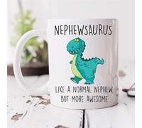 60 Second Makeover Limited Nephewasaurus Mug Nephew Dinosaur Fathers Day Funny Mug Present Birthday Christmas