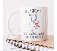 60 Second Makeover Limited Nursicorn Mug Awesome Nurse Gifts Mothers Day Funny Mug Present Thank You Gifts for Nurses Graduation Presents Hospital Carer Appreciation