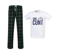 60 Second Makeover Limited One Jolly Cunt Tartan Trouser Mens Pyjamas Set Mens Christmas Pyjamas Christmas Pajamas Christmas+pajamas Adult Xmas PJs Pijamas Pjamas