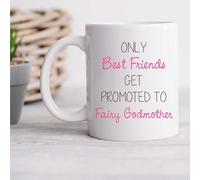 60 Second Makeover Limited Only Best Friends Get Promoted to Fairy Godmother Mug Friend Gifts Will You Be My Godmother Bestfriend Bestie Gifts God Mother Proposal