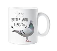 60 Second Makeover Limited Pigeon Mug Life is Better with A Pigeon Gift Present