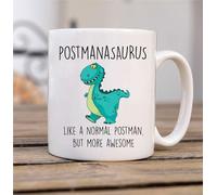60 Second Makeover Limited Postmanasaurus Mug Postman Dinosaur Funny Mug Present Birthday Christmas