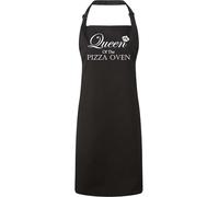 60 Second Makeover Limited Queen Of The Pizza Oven Black Apron Novelty Gift Kitchen cook Present