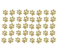 60 Second Makeover Limited Set of 40 Paw Prints Vinyl Stickers for Laptop Notebook Tablet Decal Decoration