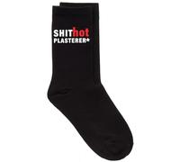 60 Second Makeover Limited Sh*t Hot Plasterer Mens Black Socks Present Gift Boyfriend Dad Husband Grandad Uncle