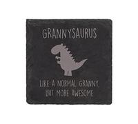 60 Second Makeover Limited Slate Coaster Grannysaurus Coaster Granny Engraved Funny Gift Present