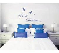 60 Second Makeover Limited Sweet Dreams Butterlies Bedroom Wall Sticker Decal Nursery Butterfly