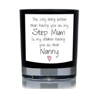 60 Second Makeover Limited The Only Thing Better Than Having You As My Step Mum is My Children Having You As Their Nanny Funny 20cl Candle