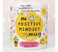 60 Second Makeover Limited The Positive Mindset Mug Positive Friend Gifts for Women Emotional Support Gift Positivity Self Care Mindfulness Motivational You Got This