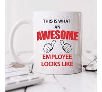 60 Second Makeover Limited This is What an Awesome Employee Looks Like Mug Present Gift Cup Birthday Christmas