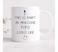 60 Second Makeover Limited This is What an Awesome Pops Looks Like Mug V2 Cup Grandpa