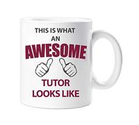 60 Second Makeover Limited This is What an Awesome Tutor Looks Like Mug Present Gift Cup Birthday Christmas