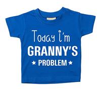60 Second Makeover Limited Today I'm Granny's Problem Tshirt Granddaughter Gifts Granny Gifts for Grannies Grand Daughter Grandaughter Grandson Presents Grand Son Granson Blue - 24-36 Months