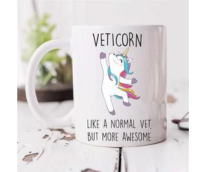 60 Second Makeover Limited Veticorn Mug Vet Mothers Day Funny Mug Present Thank You Awesome Vet
