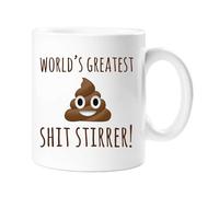 60 Second Makeover Limited Worlds Greatest Shit Stirrer Mug Friend Gift