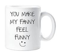 60 Second Makeover Limited You Make My Fanny Feel Funny Mug Husband Cup Ceramic Valentines Day Boyfriend