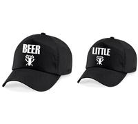 60 SECOND MAKEOVER Men's Beer Monster / Little Monster Baseball Cap in Black 60 SECOND MAKEOVER Black One Size