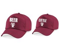 60 SECOND MAKEOVER Men's Beer Monster / Little Monster Baseball Cap in Brown 60 SECOND MAKEOVER Brown One Size