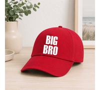 60 SECOND MAKEOVER Men's Big Bro Baseball Cap in Red 60 SECOND MAKEOVER Red One Size
