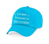 60 SECOND MAKEOVER Men's Girls I've Been Promoted To Big Cousin Baseball Cap in Blue 60 SECOND MAKEOVER Blue One Size