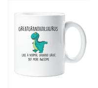 60 SECOND MAKEOVER Men's Great Grandadsaurus Mug in White 60 SECOND MAKEOVER White
