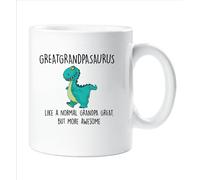 60 SECOND MAKEOVER Men's Great Grandpasaurus Mug in White 60 SECOND MAKEOVER White