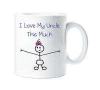 60 Second Makeover Limited I Love My Uncle This Much Girls Mug Gift