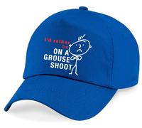 60 SECOND MAKEOVER Men's I'd Rather Be On A Grouse Shoot Cap in Blue 60 SECOND MAKEOVER Blue One Size