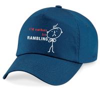 60 SECOND MAKEOVER Men's I'd Rather Be Rambling Cap in Navy 60 SECOND MAKEOVER Navy One Size