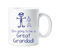 60 SECOND MAKEOVER Men's I'm Going To Be A Great Grandad Mug in White 60 SECOND MAKEOVER White