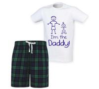 60 SECOND MAKEOVER Men's I'm The Daddy Pyjama Set in Green | Size: Medium 60 SECOND MAKEOVER Green M