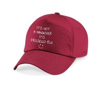 60 SECOND MAKEOVER Men's It's Not A Hangover It's Prosecco Flu Baseball Cap in Brown 60 SECOND MAKEOVER Brown One Size