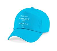 60 SECOND MAKEOVER Men's It's Not A Hangover It's Vodka Flu Baseball Cap in Blue 60 SECOND MAKEOVER Blue One Size