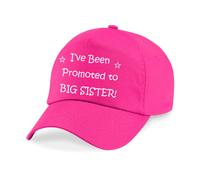 60 SECOND MAKEOVER Men's I've Been promoted To Big Sister Baseball Cap in Pink 60 SECOND MAKEOVER Pink One Size