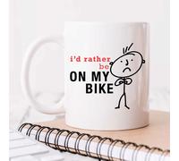 60 Second Makeover Limited Mens I'd Rather Be On My Bike Mug Present Dad Boyfriend Man Gift Funny Cyclist