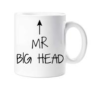 60 SECOND MAKEOVER Men's Mr Big Head Mug in White 60 SECOND MAKEOVER White