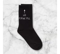 60 SECOND MAKEOVER Men's Mr Forgetful Black Calf Socks 60 SECOND MAKEOVER Black One Size