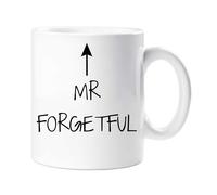 60 SECOND MAKEOVER Men's Mr Forgetful Mug in White 60 SECOND MAKEOVER White