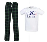 60 SECOND MAKEOVER Men's Mr Right Pyjama Set in Green | Size: 2XL 60 SECOND MAKEOVER Green 2XL