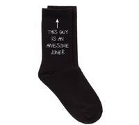 This Guy Is An Awesome Joiner Mens Black Socks Present Gift Fathers Day Dad Birthday Christmas Present